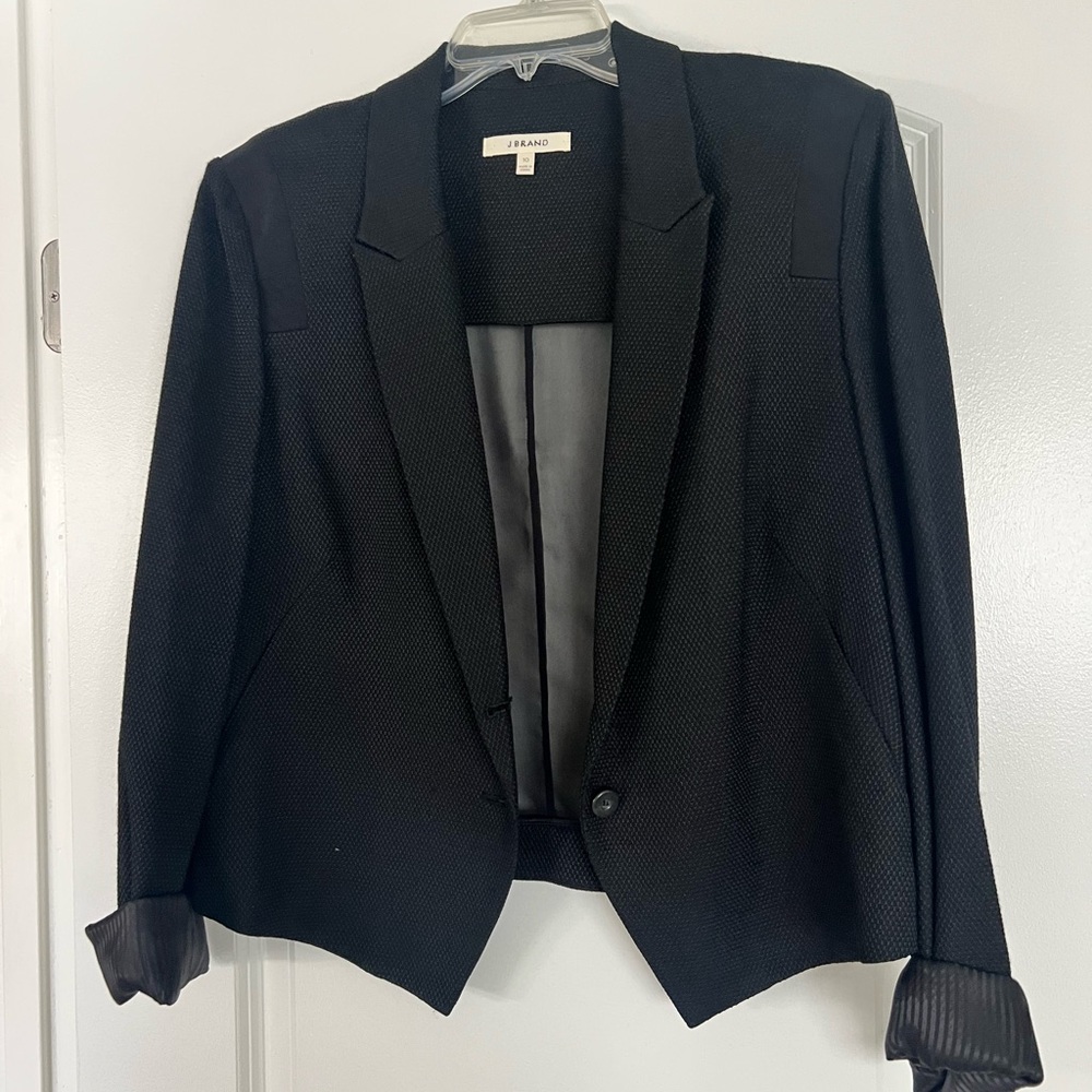 J Brand Elegant Black Women's Blazer